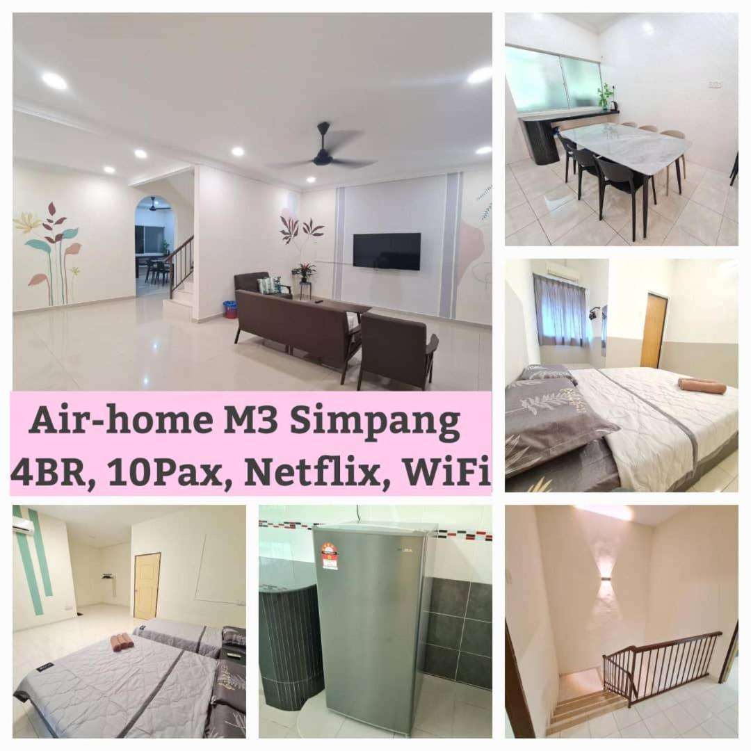 Holiday home Air-home M9 Simpang Near Aulong Econsave, 4br, 10pax, Netflix Taiping